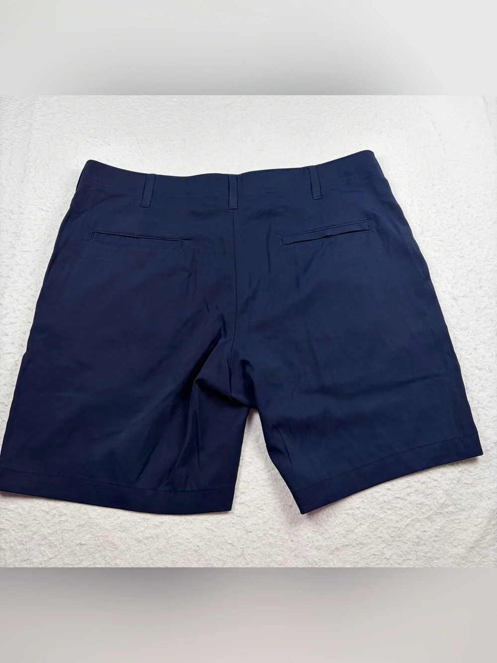 BCG Men's Navy Blue Performance Golf Shorts - Size 34